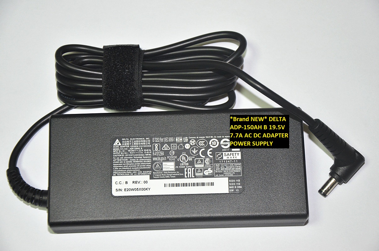 *Brand NEW* 19.5V 7.7A DELTA ADP-150AH B AC DC ADAPTER POWER SUPPLY